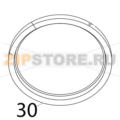 Lid Ø: 400 Tecnoinox P70IE7 Lid Ø: 400 Tecnoinox P70IE7Запчасть на деталировке под номером: 30