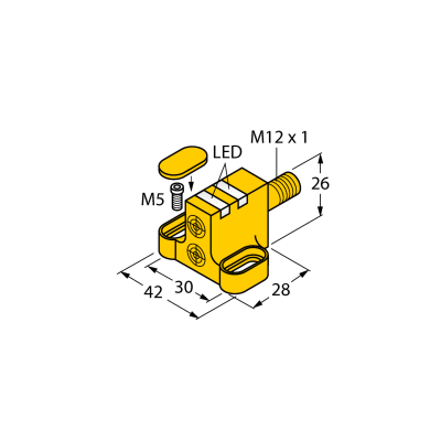 Датчик индуктивный Turck NI4-DSC26-2Y1X2-H1140 