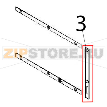 Profilo tenuta SX/DX Angelo Po 1G1PE2E Profilo tenuta SX/DX Angelo Po 1G1PE2EЗапчасть на деталировке под номером: 3
