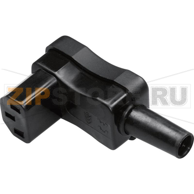 Вилка IEC, C13, 10 А, черная, 1 шт Kaiser 798/sw/C 