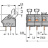PCB terminal block; push-button; 2.5 mm; Pin spacing 7.5/7.62 mm; 5-pole; suitable for Ex-e applications; CAGE CLAMP®; commoning option; 2,50 mm; light gray Wago 256-505/332-009/999-950 - PCB terminal block; push-button; 2.5 mm; Pin spacing 7.5/7.62 mm; 5-pole; suitable for Ex-e applications; CAGE CLAMP®; commoning option; 2,50 mm; light gray Wago 256-505/332-009/999-950