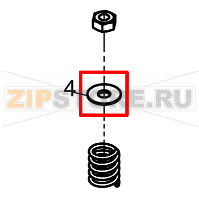 Flat washer 16x6x1,2 Fagor VG-101 Flat washer 16x6x1,2 Fagor VG-101Запчасть на деталировке под номером: 4Название запчасти Fagor на английском языке: Flat washer 16x6x1,2 VG-101.