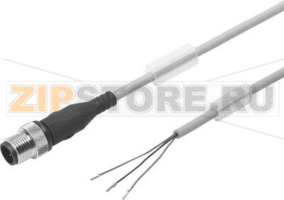Кабель соединительный 1 м Festo NEBU-LE3-K-1-N-M12G3 