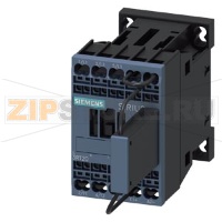 CONT. F. RAILW. A., 3 ПОЛ., AC-3, 7.5KW 400V, DC 72V, 0,7.. .1,25*US, W.VARISTOR INTEGRATED, ТИПОРАЗМЕР S00 ПРУЖИННЫЕ КЛЕММЫ Siemens 3RT2018-2LJ82-0LA0