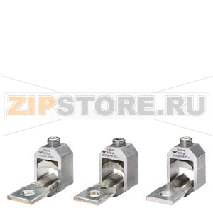 АКСЕССУАР ДЛЯ DISCONNECTOR-FUSES IN-LINE ТИП, CAN BE PLUGGED IN, NH1 CONNECTING TERMINALS BASIC TERMINALS ДЛЯ 2- AND 3-ПОЛЮСА DEVICES 16 - 300 SQ. MM Siemens 3NJ6933-1BA00 