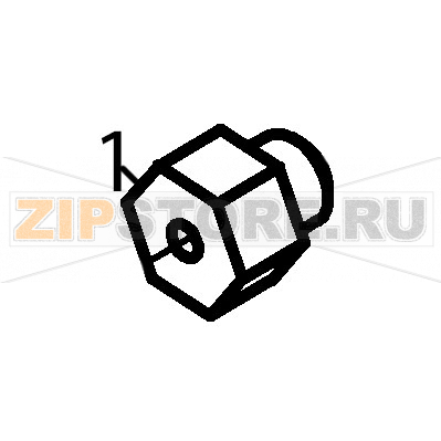Probe closing adaptor Fagor VG-101 Probe closing adaptor Fagor VG-101Запчасть на деталировке под номером: 1Название запчасти Fagor на английском языке: Probe closing adaptor VG-101.