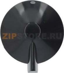 KNOB REX ZANUSSI BLACK ø 38 mm 