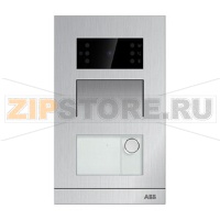 Станция вызова одноклавишная, сталь ABB 2TMA070010X0007