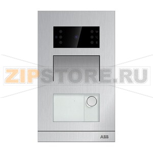 Станция вызова одноклавишная, сталь ABB 2TMA070010X0007 