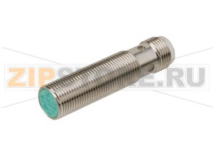 Индуктивный датчик Inductive sensor NBB4-12GM35-A2-V1 Pepperl+Fuchs General specificationsSwitching functioncomplementaryOutput typePNPRated operating distance4 mmInstallationflushOutput polarityDCAssured operating distance0 ... 3.24 mmActuating elementmild steel, e. g. 1.0037, SR235JR (formerly St37-2) 12 mm x 12 mm x 1 mmReduction factor rAl 0.45Reduction factor rCu 0.35Reduction factor r304 0.75Reduction factor rBrass 0.5Output type4-wireNominal ratingsOperating voltage10 ... 30 VSwitching frequency&ge 2500 HzHysteresistyp. 5%Reverse polarity protectionreverse polarity protectedShort-circuit protectionpulsingVoltage drop&le 1.8 VOperating current0 ... 200 mAOff-state current0 ... 0.5 mA typ. 0.1 &microA at 25 °CNo-load supply current&le 10 mASwitching state indicatorMultihole-LED, yellowFunctional safety related parametersMTTFd1723 aMission Time (TM)20 aDiagnostic Coverage (DC)0 %Approvals and certificatesUL approvalcULus Listed, General Purpose, Class 2 Power SourceCCC approvalCCC approval / marking not required for products rated &le36 VAmbient conditionsAmbient temperature-25 ... 70 °C (-13 ... 158 °F)Mechanical specificationsConnection typeConnector M12 x 1 , 4-pinHousing materialbrass, nickel-platedSensing facePBTDegree of protectionIP67Mass15 gGeneral informationScope of delivery2 self locking nuts in scope of delivery