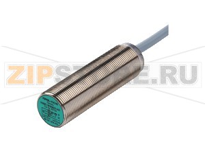 Индуктивный датчик Inductive sensor NBB5-18GM60-A0 Pepperl+Fuchs General specificationsSwitching functioncomplementaryOutput typeNPNRated operating distance5 mmInstallationflushOutput polarityDCAssured operating distance0 ... 4.05 mmReduction factor rAl 0.25Reduction factor rCu 0.15Reduction factor r304 0.66Nominal ratingsOperating voltage10 ... 30 VSwitching frequency0 ... 800 HzHysteresistyp. 5%Reverse polarity protectionreverse polarity protectedShort-circuit protectionpulsingVoltage drop&le 3 VOperating current0 ... 200 mAOff-state current0 ... 0.5 mA typ. 0.1 &microA at 25 °CNo-load supply current&le 20 mASwitching state indicatorLED, yellowFunctional safety related parametersMTTFd1050 aMission Time (TM)20 aDiagnostic Coverage (DC)0 %Approvals and certificatesUL approvalcULus Listed, General PurposeCSA approvalcCSAus Listed, General PurposeCCC approvalCCC approval / marking not required for products rated &le36 VAmbient conditionsAmbient temperature-25 ... 70 °C (-13 ... 158 °F)Mechanical specificationsConnection typecable PVC , 2 mCore cross-section0.34 mm2Housing materialbrass, nickel-platedSensing facePBTHousing diameter18 mmDegree of protectionIP67