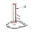 Shaft, Vertical Center KitchenAid K45