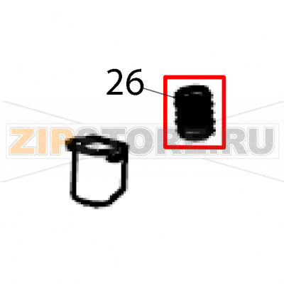 Spring (head BR) Sato LT408 LH Spring (head BR) Sato LT408 LHЗапчасть на деталировке под номером: 26Название запчасти на английском языке: Spring (head BR) Sato LT408 LH.
