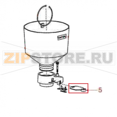 Closing sheet for coffee hopper Mazzer Robur Electronic Closing sheet for coffee hopper Mazzer Robur Electronic

Запчасть на сборочном чертеже под номером: 5

Название запчасти Mazzer на английском языке: Closing sheet for coffee hopper Mazzer Robur Electronic