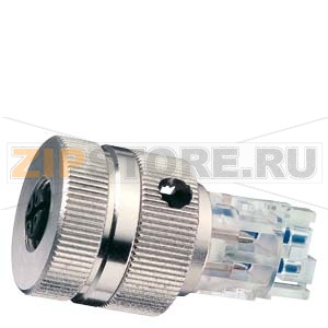 SIMATIC NET, PROFIBUS PA, SPLITCONNECT M12 OUTLET: ВСТАВНОЙ СОЕДИНИТЕЛЬНЫЙ ЭЛЕМЕНТ, УСТАНАВЛИВАЕМЫЙ В РАЗВЕТВИТЕЛЬ SPLITCONNECT ДЛЯ ПОДКЛЮЧЕНИЯ УСТРОЙСТВ ПОЛЕВОГО УРОВНЯ, УПАКОВКА ИЗ 5 ШТУК Siemens 6GK1905-0AB10 