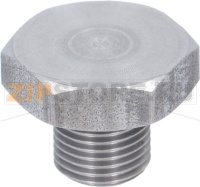 ЗАГЛУШКА 1/8 GAS AISI304 + SEDE