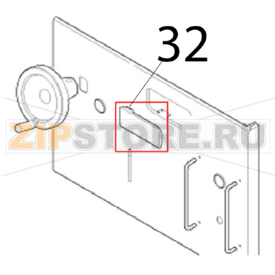 Slot cover Angelo Po 1G1BR1G Slot cover Angelo Po 1G1BR1GЗапчасть на деталировке под номером: 32