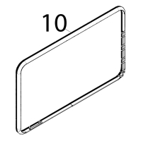 Guarnizione incassata facciata muffola Tecnoeka KF 966 D AL UD