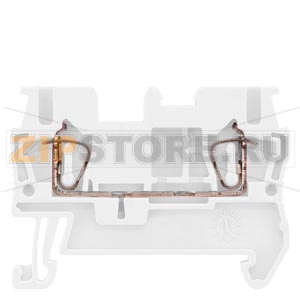 КЛЕММА ПРОХОДНАЯ ПРУЖИННОЕ ПОДСОЕДИНЕНИЕ: 2,5 ММ2 БЕЛЫЙ Siemens 8WH2000-0AF05 