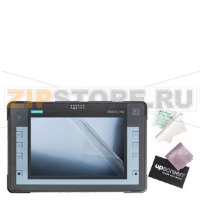 Защитная плёнка для широкоформатных экранов с диагональю 10, тип 4, клейкий состав по всей поверхности, матовая отражающая поверхность, дальнейшая информация, количество и комплектация: см. технические данные Siemens 6AV6881-0AJ21-0AA0