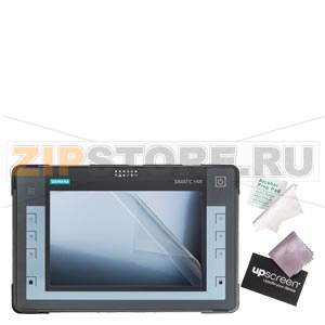 Защитная плёнка для широкоформатных экранов с диагональю 10, тип 4, клейкий состав по всей поверхности, матовая отражающая поверхность, дальнейшая информация, количество и комплектация: см. технические данные Siemens 6AV6881-0AJ21-0AA0 