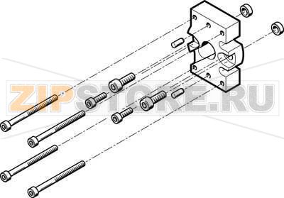 Комплект переходников Festo HAPG-SD2-24 