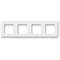 Рамка четырехместная, белая ABB 2CHH015040A6003