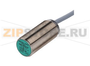 Индуктивный датчик Inductive sensor NCB5-18GM40-N0-5M Pepperl+Fuchs General specificationsSwitching functionNormally closed (NC)Output typeNAMURRated operating distance5 mmInstallationflushAssured operating distance0 ... 4.05 mmActual operating distance4.5 ... 5.5 mm typ. 5 mmReduction factor rAl 0.35Reduction factor rCu 0.3Reduction factor r304 0.74Output type2-wireNominal ratingsNominal voltage8 VSwitching frequency0 ... 400 HzHysteresis1 ... 15  typ. 5  %Reverse polarity protectionreverse polarity protectedShort-circuit protectionyesCurrent consumptionMeasuring plate not detectedmin. 3 mAMeasuring plate detected&le 1 mASwitching state indicatorall direction LED, yellowFunctional safety related parametersMTTFd2040 aMission Time (TM)20 aDiagnostic Coverage (DC)0 %Compliance with standards and directivesStandard conformityNAMUREN 60947-5-6:2000 IEC 60947-5-6:1999Approvals and certificatesUL approvalcULus Listed, General PurposeCSA approvalcCSAus Listed, General PurposeCCC approvalCCC approval / marking not required for products rated &le36 VAmbient conditionsAmbient temperature-25 ... 100 °C (-13 ... 212 °F)Storage temperature-40 ... 100 °C (-40 ... 212 °F)Mechanical specificationsConnection typecable PVC , 5 mCore cross-section0.75 mm2Housing materialStainless steel 1.4305 / AISI 303Sensing facePBTHousing diameter18 mmDegree of protectionIP67CableBending radius> 10 x cable diameterEquipment protection level Dc (tc)InstructionManual electrical apparatus for hazardous areas Device category 3Dfor use in hazardous areas with combustible dustCertificatePF 15CERT3774 XCE marking[*PD-Z02585A*]ATEX marking II 3D Ex tc IIIC T80°C Dc The Ex-related marking can also be printed on the enclosed label.StandardsEN 60079-0:2012+A11:2013, EN 60079-31:2014 Protection by enclosure "tc" Some of the information in this instruction manual is more specific than the information provided in the datasheet.GeneralThe corresponding datasheets, declarations of conformity, EC-type examination certificates, certifications, and control drawings, where applicable (see datasheets), form an integral part of this document. These documents can be found at www.pepperl-fuchs.com. The maximum surface temperature of the device was determined without a layer of dust on the apparatus. Some of the information in this instruction manual is more specific than the information provided in the datasheet.Installation, commissioningLaws and/or regulations and standards governing the use or intended usage goal must be observed. If the Ex-relevant identification is printed exclusively on the adhesive label provided, this label must be affixed in the immediate vicinity of the sensor! The background surface to which the adhesivelabel is to be applied must be clean and free from grease! The applied label must be durable and remain legible, with due consideration of the possibility of chemical corrosion!MaintenanceNo changes can be made to apparatus, which are operated in hazardous areas.Repairs to these apparatus are not possible.Special conditionsMinimum series resistance RVA minimum series resistance RV is to be provided between the power supply voltage and the proximity switch in accordance with the following list. This can also be assured by using a switch amplifier.Maximum operating voltage UBmaxThe maximum permissible operating voltage UBmax must be restricted to the values given in the following list. Tolerances are not permitted.Maximum permissible ambient temperature TUmaxValues can be obtained from the following list, depending on the max. operating voltage Ub max and the minimum series resistance Rv.      at UBmax=9 V, RV=562 &Omega61 °C (141.8 °F)      using an amplifier in accordance with EN&nbsp60947-5-661 °C (141.8 °F)Protection from mechanical dangerThe sensor must not be exposed to ANY FORM of mechanical danger.Protection from UV lightThe sensor and the connection cable must be protected from damaging UV-radiation. This can be achieved when the sensor is used in internal areas.Protection of the connection cableThe connection cable must be prevented from being subjected to tension and torsional loading.Electrostatic chargeElectrostatic charges must be avoided on the mechanical housing components. Dangerous electrostatic charges on the mechanical housing components can be avoided by incorporating these in the equipotential bonding. Do not attach the nameplate provided in areas where electrostatic charge can build up.General informationUse in the hazardous areasee instruction manualsCategory1G 2G 3G 1D 3D
