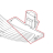 Carbona drip tray support P0053 Saeco Talea Giro