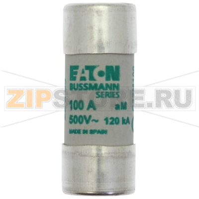 Предохранитель, 125 A, AC 400 В, 120 кА, 22x58 мм, aM, IEC Eaton CYL FUSE &gt;STR &gt;22x58 125A AM 4 