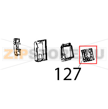 Ventola raffreddamento 12 V Unox XBC 1005E Ventola raffreddamento 12 V Unox XBC 1005EЗапчасть на деталировке под номером: 127
