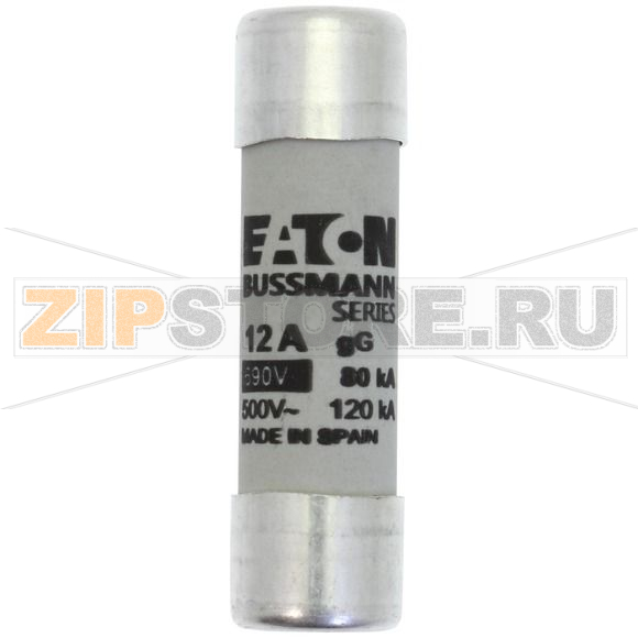 Предохранитель, 1 A, AC 690 В, 80 кА, 14x51 мм, gL/gG, IEC Eaton CYLINDRICAL FUSE 14x51 1A GG 6 