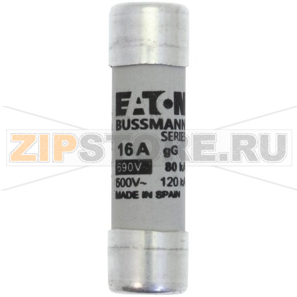 Предохранитель, 1 A, AC 690 В, 80 кА, 14x51 мм, gL/gG, IEC Eaton CYLINDRICAL FUSE 14x51 1A GG 6 