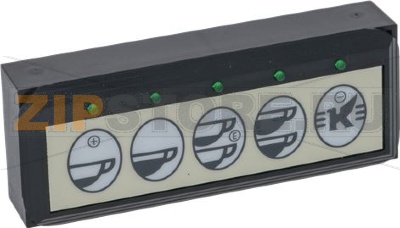 КНОПОЧНАЯ ПАНЕЛЬ 5 КНОПОК ЧЕРНЫЕ 