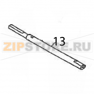 Ribbon shaft (RW) Sato M84Pro Ribbon shaft (RW) Sato M84ProЗапчасть на деталировке под номером: 13Название запчасти на английском языке: Ribbon shaft (RW) Sato M84Pro.
