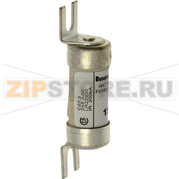 Предохранитель, 15 A, AC 600 В, DC 250 В, 200 кА, HRCI-CA, 14x55 мм, CSA Eaton BRUSH FUSE CANADA 