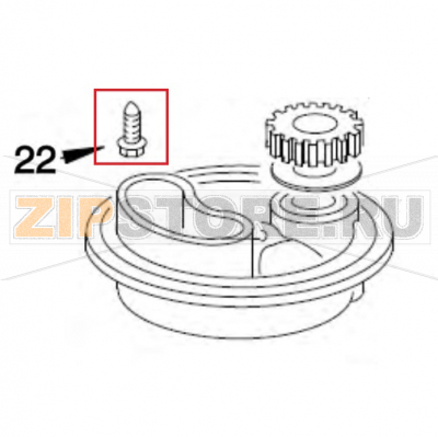 Screw KitchenAid K5 Screw KitchenAid K5

Запчасть на сборочном чертеже под номером: 22

Название запчасти KitchenAid на английском языке: Screw KitchenAid K5