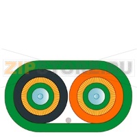 FO Standard Cable GP 50/125, pre-assembled with 2x LC duplex connectors, Length 15 m Siemens 6XV1873-5AN15