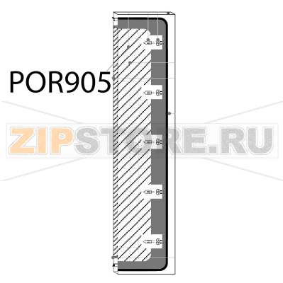 Door Gierre FEV 166M Door Gierre FEV 166MЗапчасть на деталировке под номером: POR905