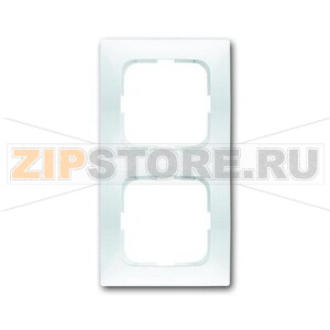 Рамка двухместная, альпийский белый ABB 2CKA001725A1544 