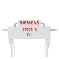 DELTA ПЕРЕКЛЮЧЕНИЕ A. КНОПКА ВСТАВКИ СВЕТОДИОДОВ ДЛЯ ФУНКЦИЯ КОНТРОЛЯ 8V/50HZ, КРАСНЫЙ Siemens 5TG7315