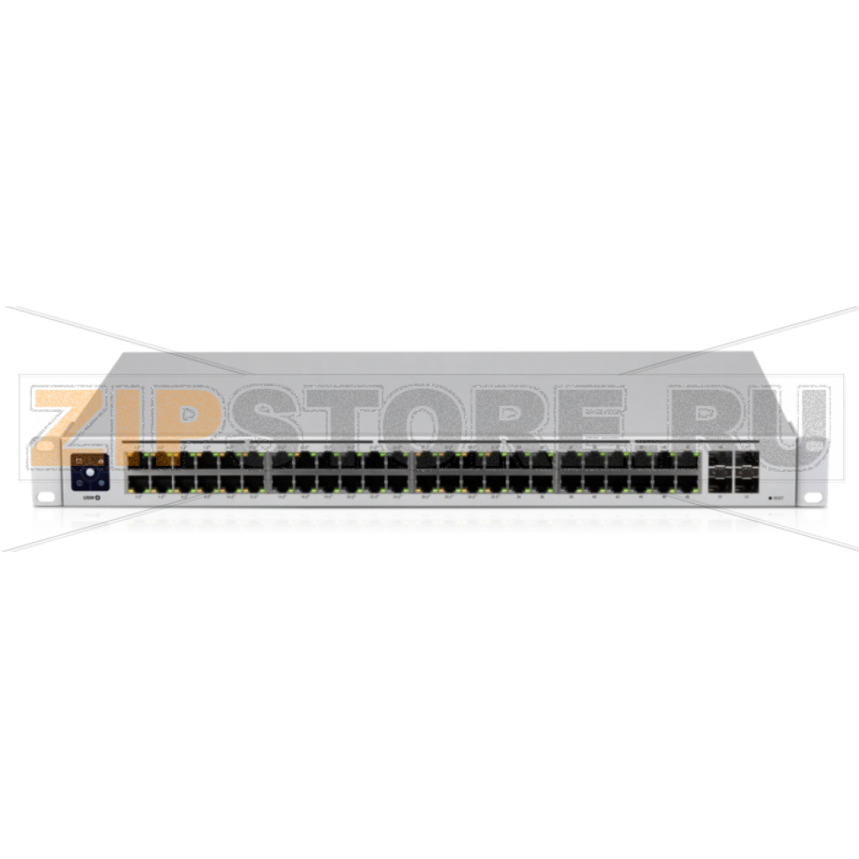 Коммутатор, 48 портов Ubiquiti USW-48-PoE 