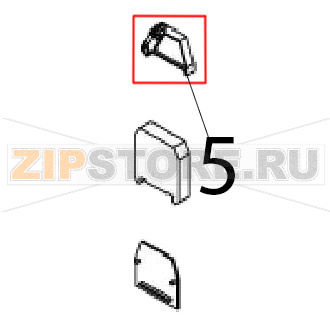 Terminal clamp Angelo Po 091CP1E Terminal clamp Angelo Po 091CP1EЗапчасть на деталировке под номером: 5