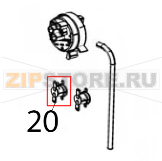 Termostato sicur. 95° Silanos NE1300 Termostato sicur. 95° Silanos NE1300Запчасть на деталировке под номером: 20