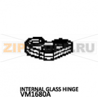 Internal glass hinge Unox XB 693