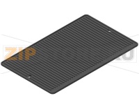 RIBBED ALUMINIUM PLATE 1/1GN