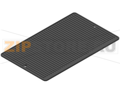 RIBBED ALUMINIUM PLATE 1/1GN 