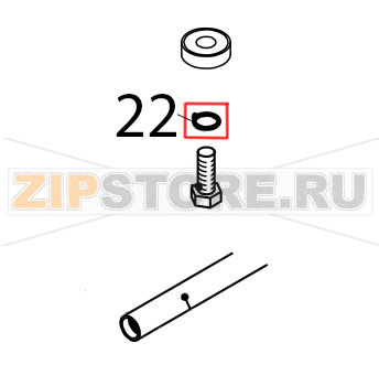 O-Ring plug Silanos N700 PS O-Ring plug Silanos N700 PSЗапчасть на деталировке под номером: 22
