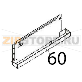 Tray ass. y Angelo Po FM1011E1 Tray ass. y Angelo Po FM1011E1Запчасть на деталировке под номером: 60