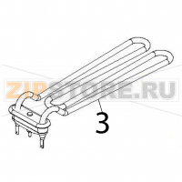 Tub resistor 400 2KW Fagor CO-402 COLD B DD